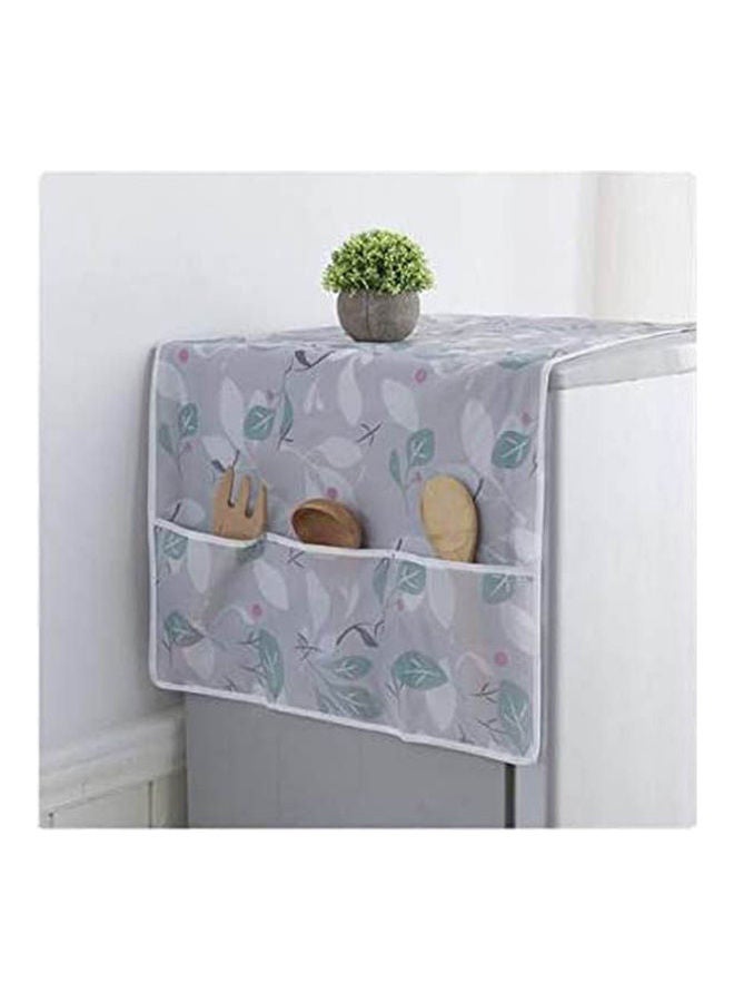Generic Good Quality Waterproof Refrigerator Dust Cover Household Freezer Top Bag Fridge Storage Bag Table Dustproof Cover Multicolour  - Image 2