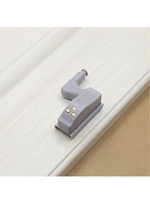 10 Pcs Inner Hinge Led Sensor Grey 10x10cm