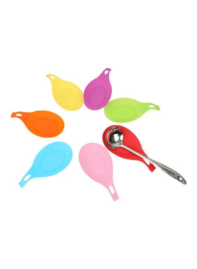 أكواك حامل ملاعق الشوربة من السيليكون أصفر - Image 2