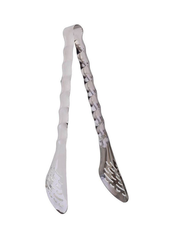 Food Tong Silver 