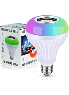 RUMANLE Led Music Bulb Bluetooth 4.0 Light Speaker Multicolour  - Image 1