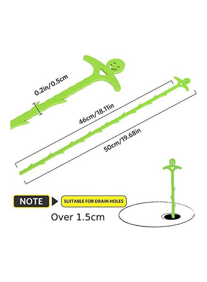 Bestway - Digital, Bwd, 1X Drain Unblocker Tool Hair Remover Bend Snake Catcher Cleaner Multicolour - Image 1