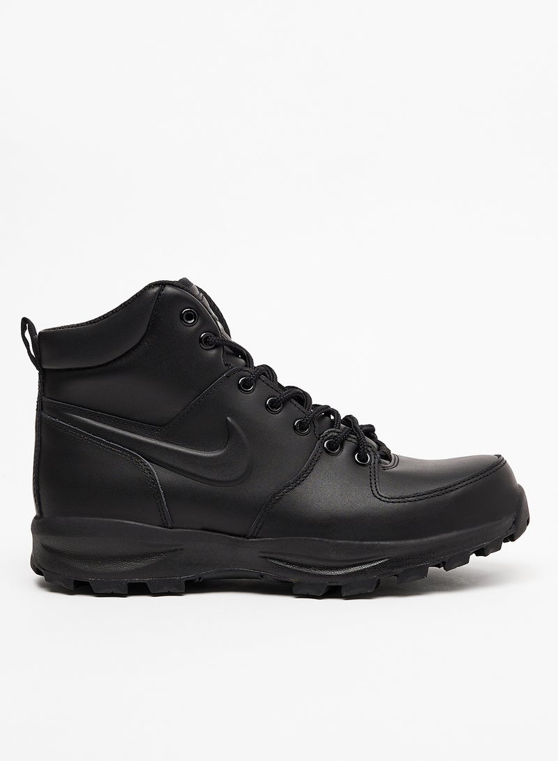 Nike Manoa Leather Boots Black - Image 1