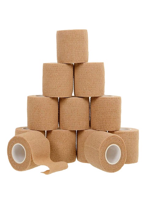 Pack Of 12 Self Adhesive Bandage Wraps