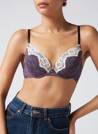 Navy/Red