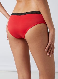 Aila Casual Briefs Red  - Image 2