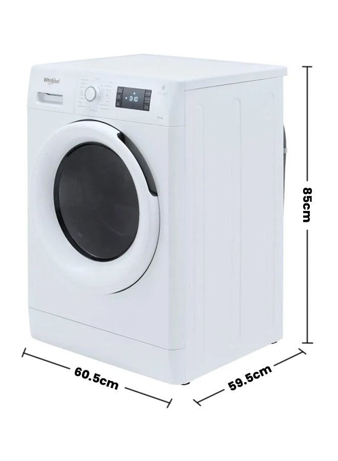 ويرلبول غسالة ومجفف بتحميل أمامي 1850 W FWDG86148W 50HZ أبيض/فضي - Image 2