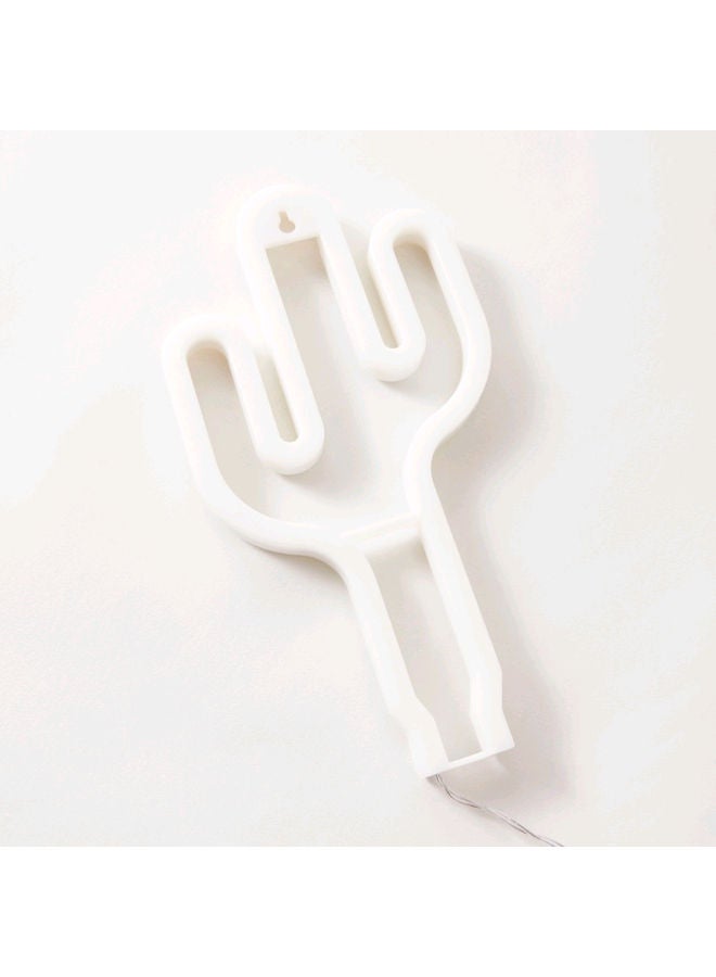 LED Neon Cactus Lamp Green 27 X 15 X 2cm - Image 4