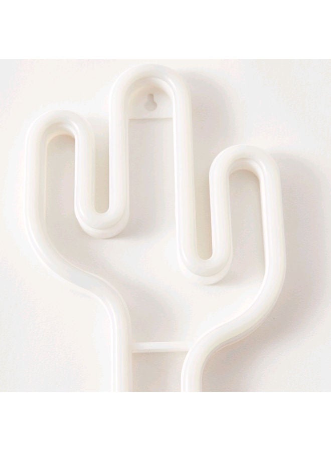 LED Neon Cactus Lamp Green 27 X 15 X 2cm - Image 3