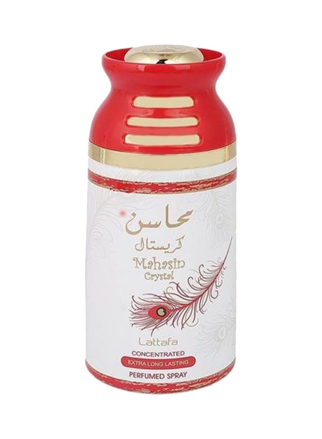 Lattafa Mahasin Crystal Perfumed Spray 250ml  - Image 1