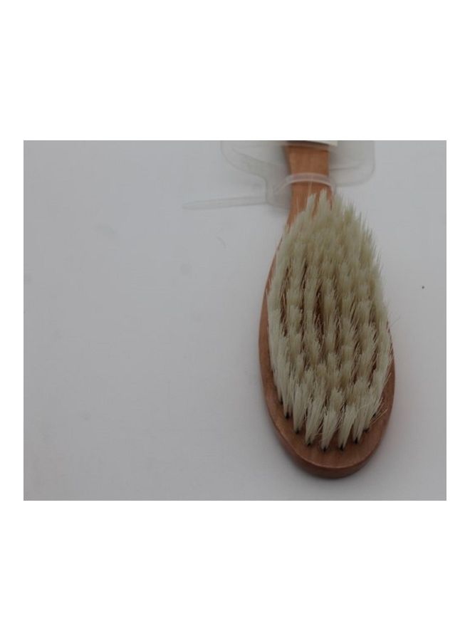 إحساس فرشاة شعر خشبية بيج 15x3.5x4سم - Image 1