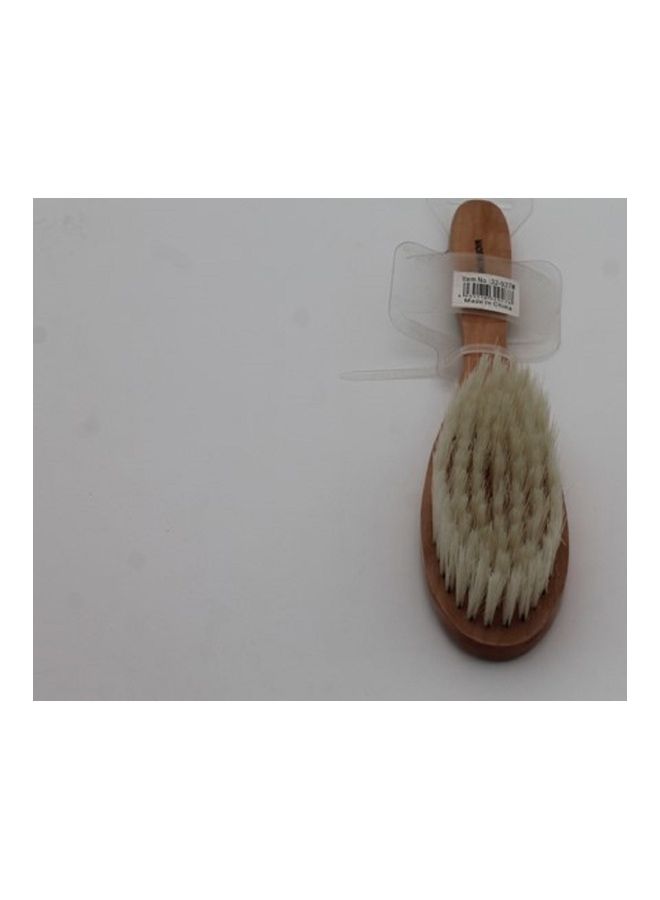 إحساس فرشاة شعر خشبية بيج 15x3.5x4سم - Image 2