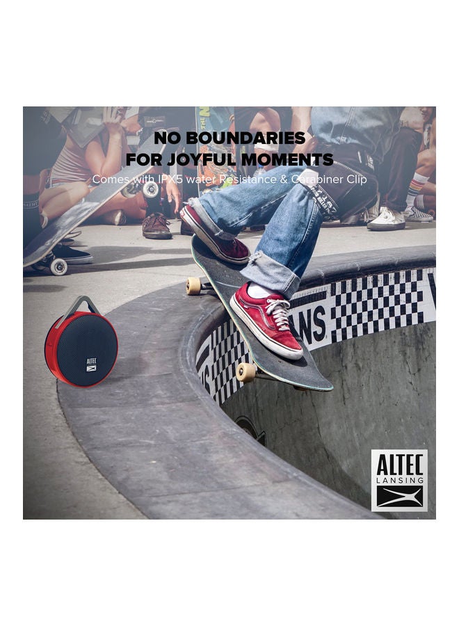 Altec Lansing - Orbit Bluetooth Speaker Red - Image 1