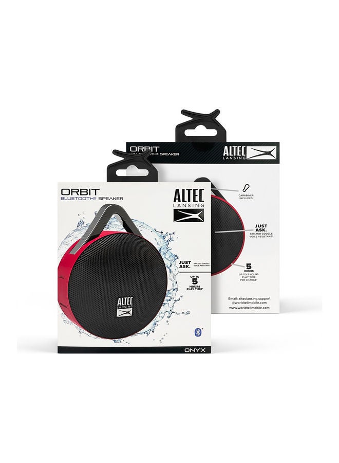 Altec Lansing - Orbit Bluetooth Speaker Red - Image 1