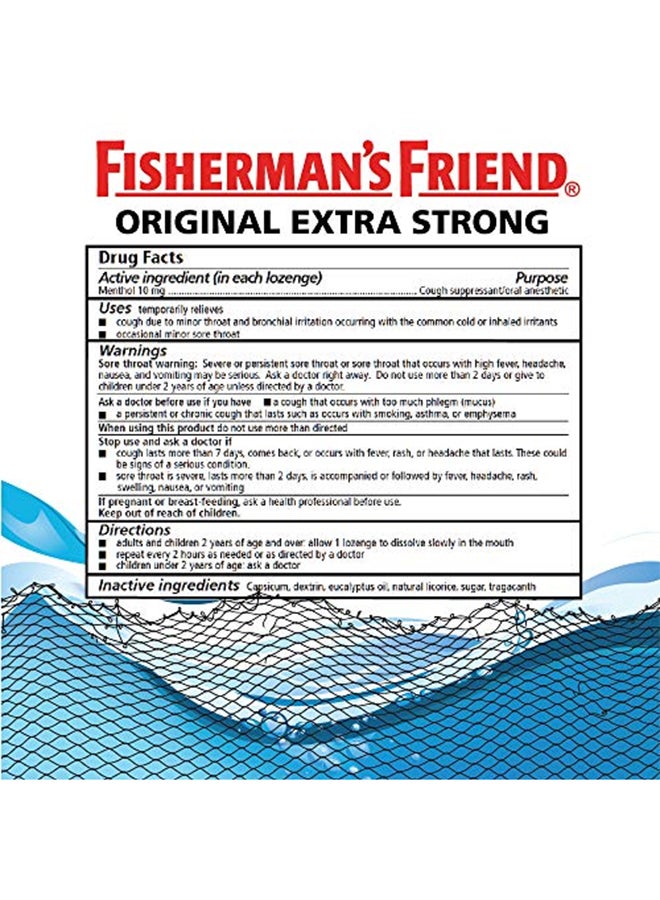 FISHERMAN'S FRIEND Sugar Free Lozenges  Original 25g  - Image 3