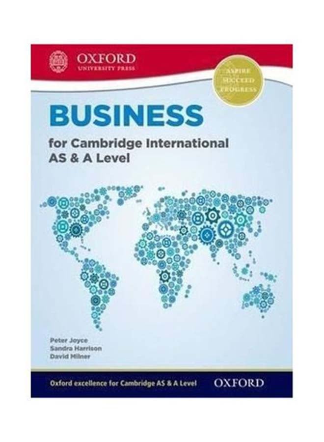 Business Studies Cambridge A Level by Sandra Harrison 1/3/2018 