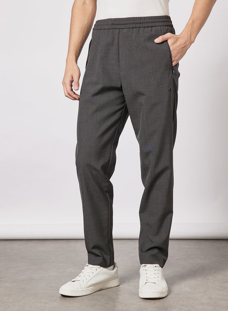 Selected Homme - Tapered Trousers Grey - Image 1