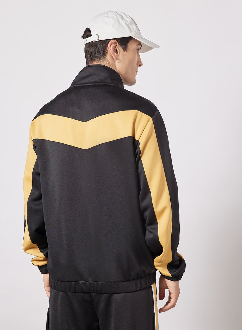 Karl Kani - OG Colourblock Track Jacket Black - Image 1