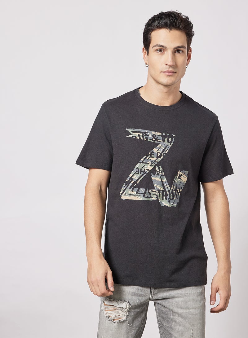 ZV New Tommy T-Shirt Black - v1641452632/N51834194V_1