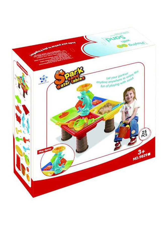 FAMILY CENTER - Sand Table Beach Set For Kids 50x50x65cm - Image 1