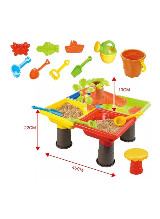 FAMILY CENTER - Sand Table Beach Set For Kids 50x50x65cm - Image 1