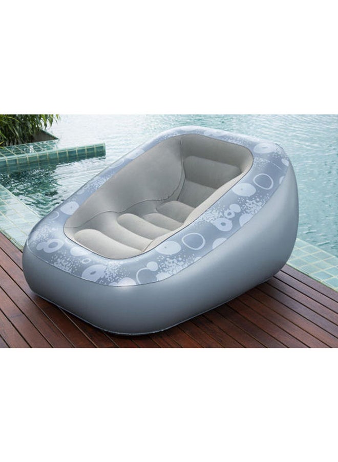 Bestway Comfi Cube Deluxe Lounger 26-75096 Grey 60x50x30inch  - Image 4