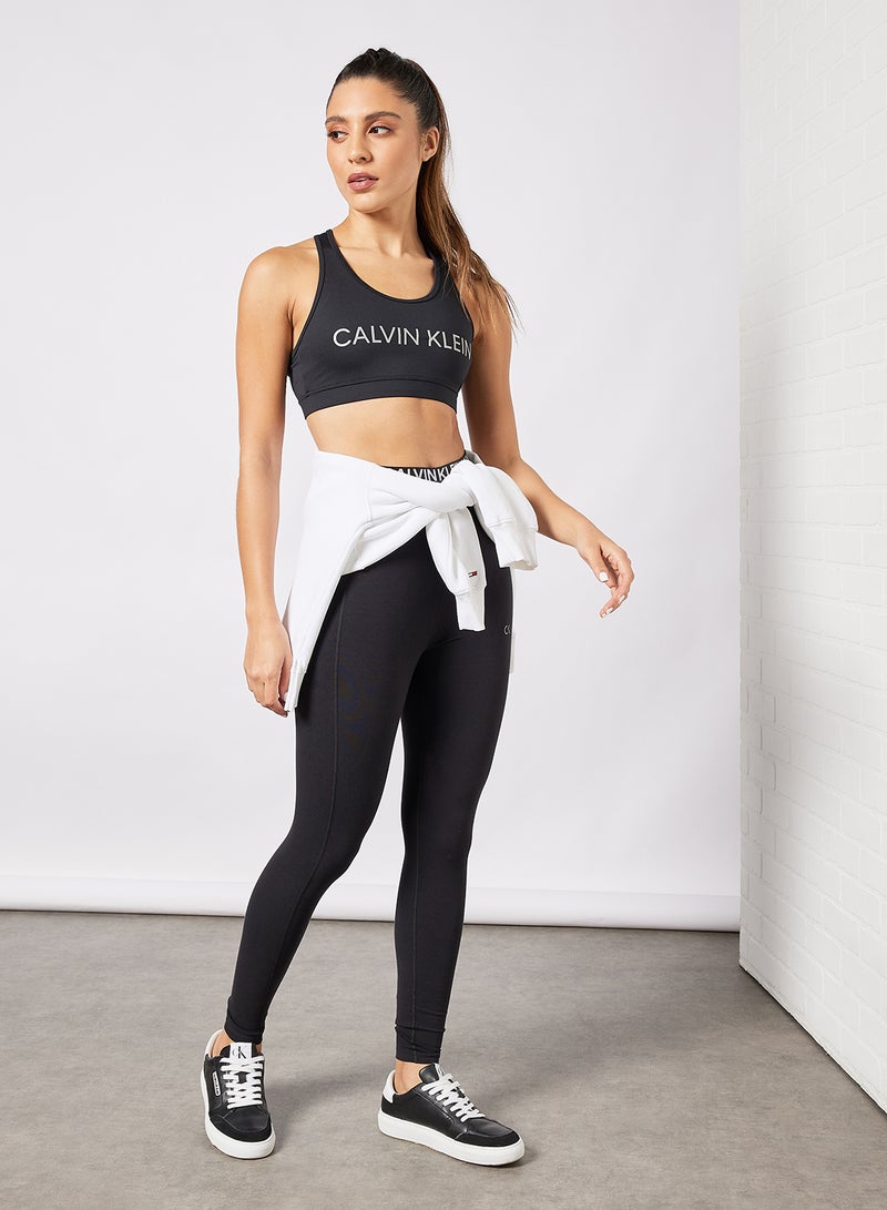 Calvin Klein Performance - Medium Impact Sports Bra Black - Image 1