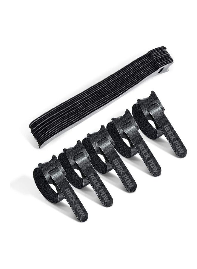 Rock Pow 20-Piece Fastening Cable Set Black - Image 1