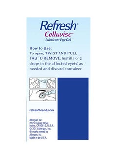 REFRESH Pack of 30 Celluvisc Lubricant Eye Gel  - Image 2