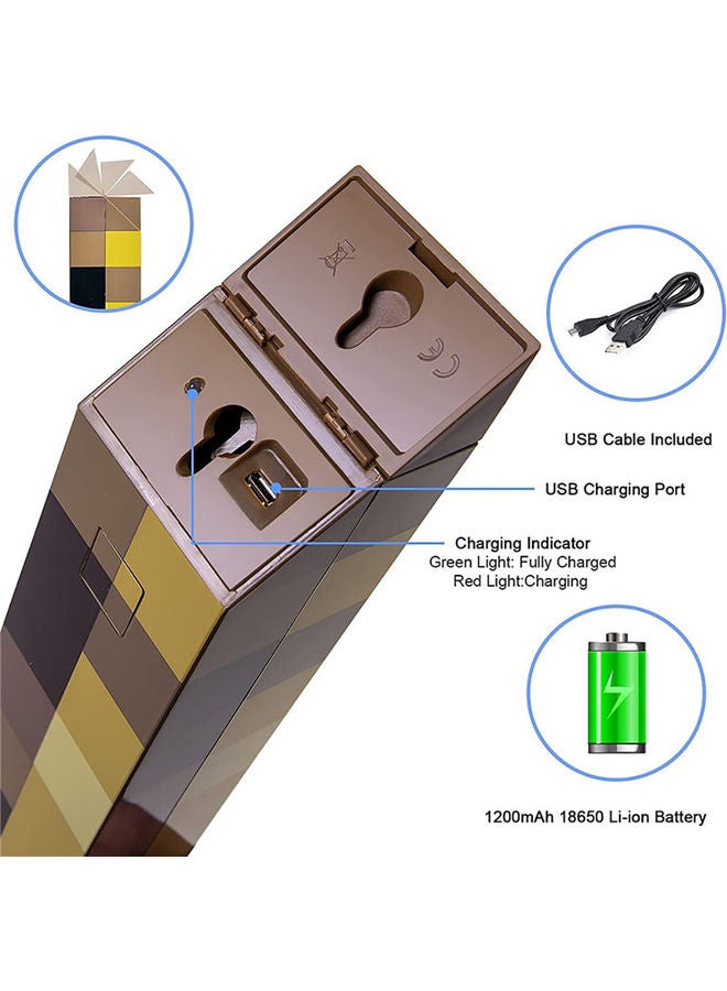 عربست مصباح ليلي محمول يعمل باللمس USB قابل لإعادة الشحن - Image 4