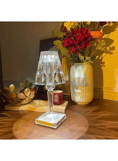 USB Rechargeable Acrylic Diamond Table Lamp Clear 26cm - v1641463328/N52356875A_6