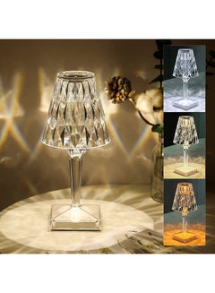 Acrylic Diamond Table Lamp Clear 26cm - v1641463328/N52356876A_4