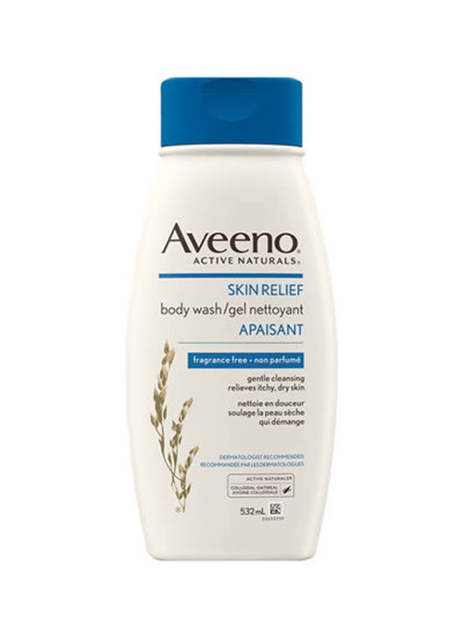Aveeno Active Naturals Skin Relief Body Wash 532ml - Image 1