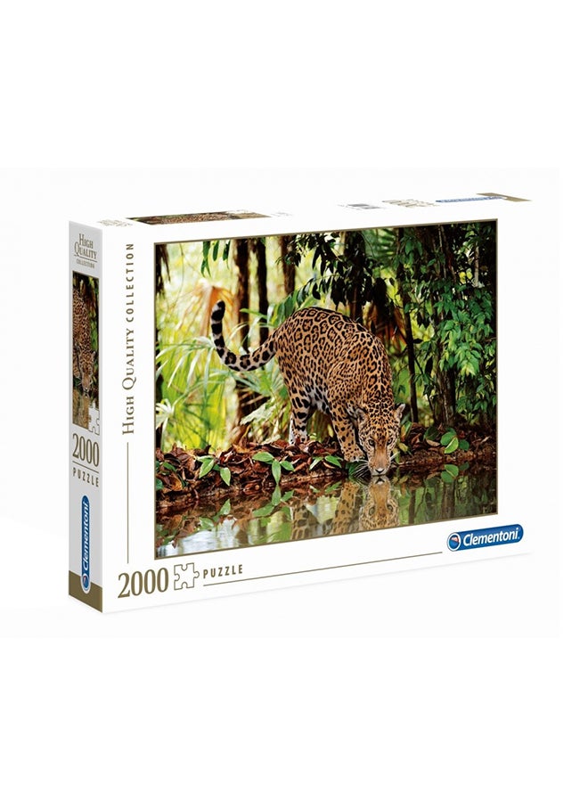 Clementoni - 2000-Piece High Quality Collection Puzzle Leopard - Image 1