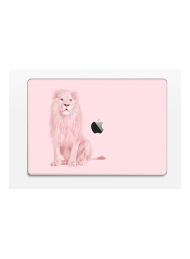Lion Skin Cover For Macbook Pro Touch Bar 15 2015 Pink
