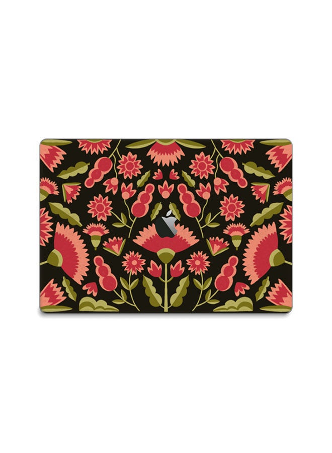 Flowers Skin Cover For Macbook Pro Touch Bar 15 2015 Pink