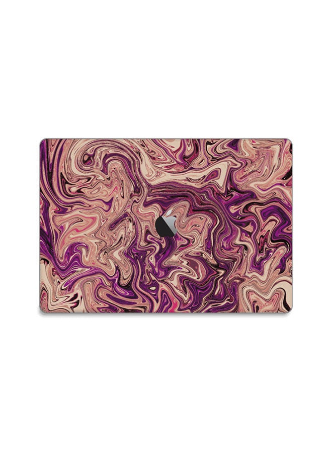 Liquid Marble Shades Of Skin Cover For Macbook Pro Touch Bar 15 2015 Purple 