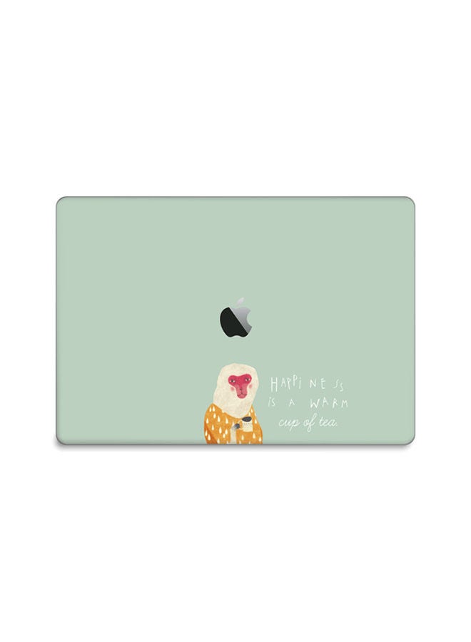 Monkey Happiness Skin Cover For Macbook Pro Touch Bar 15 2015 Multicolour 