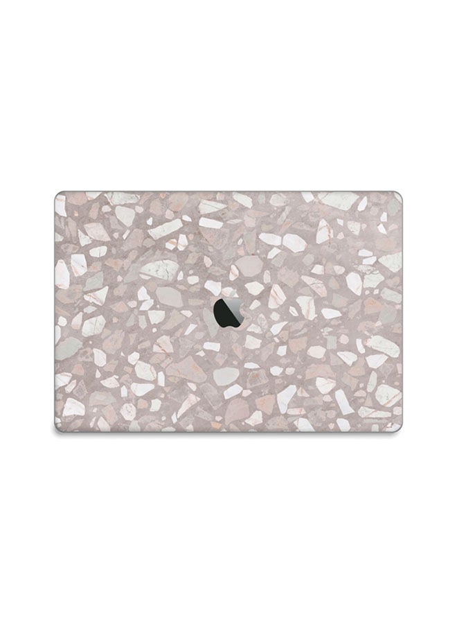 Terrazzo Skin Cover For Macbook Pro Touch Bar 15 2015 Pink