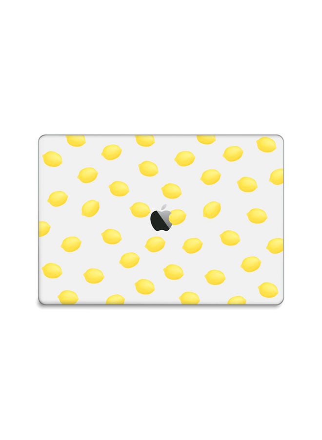 غطاء لاصق بتصميم ليمون صيفي لجهاز ماك بوك برو بلوحة لمس 15 بإصدار 2015 متعدد الألوان