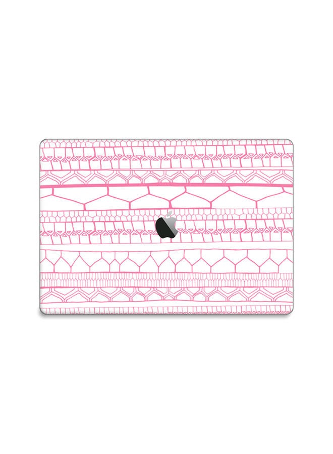 Stripes Skin Cover For Macbook Pro Touch Bar 15 2015 Pink