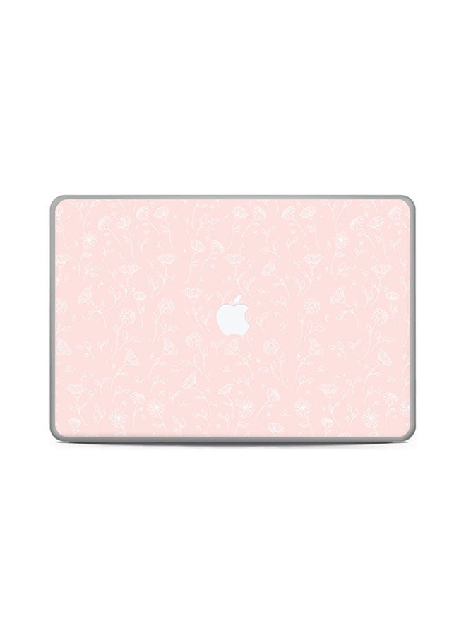 Flower Dream Skin Cover For Macbook Pro Touch Bar 15 2015 Pink