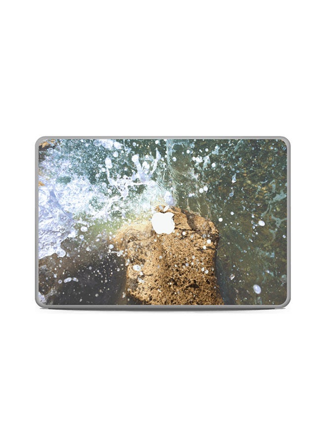 Generic Wild Waters Skin Cover For Macbook Pro 13 2015 Multicolour 