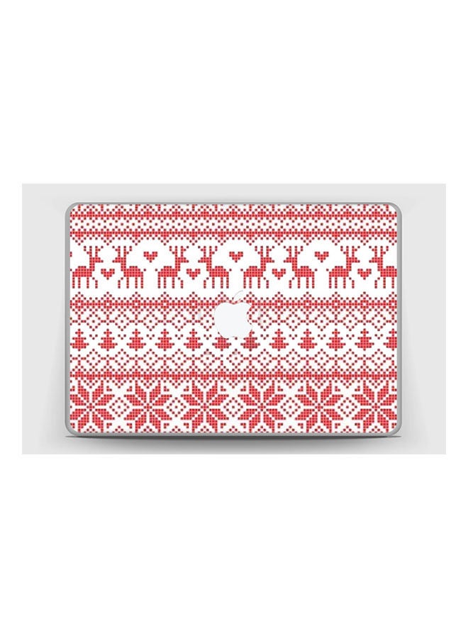 Holiday Sweater Skin Cover For Macbook Pro 13 2015 Multicolour 