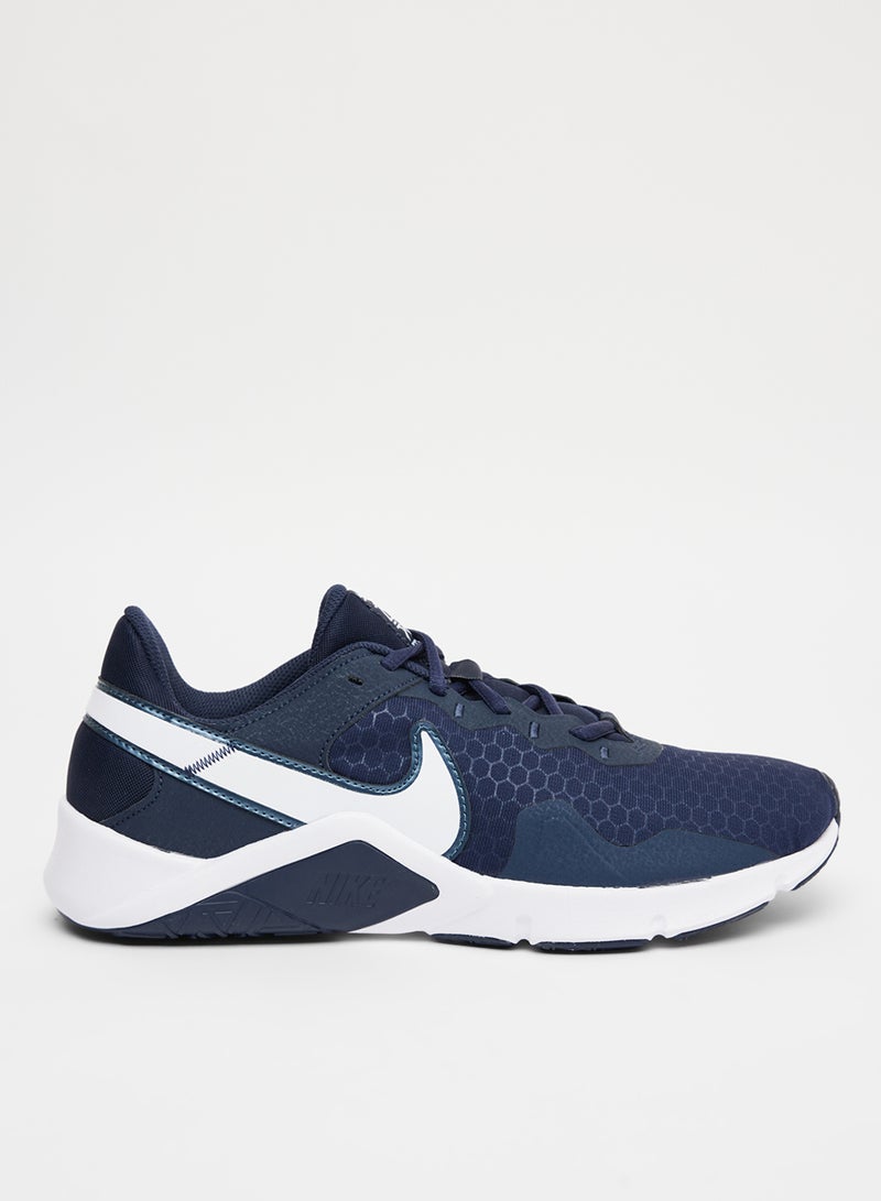 Nike - Legend Essential 2 Training Shoes Navy - Image 1