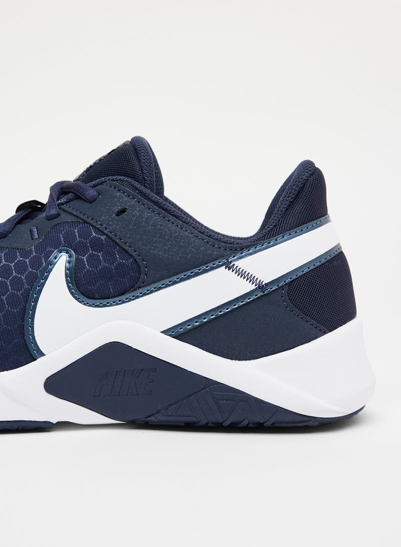 Nike - Legend Essential 2 Training Shoes Navy - Image 1