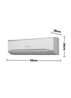 O General Split Air Conditioner ASGA18FUTB-UZ White  - Image 2