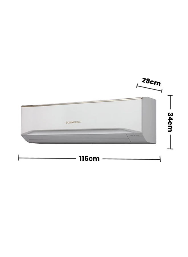 O General - Split Air Conditioner ASGA18FUTB-UZ White - Image 1