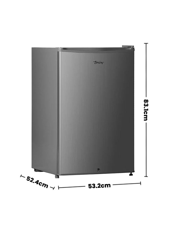 terim Single Door Bottom Freezer Refrigerator 115 W TERR150S Silver  - Image 2