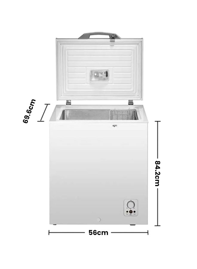 هايسنس مجمّد أفقي بسعة 190 لتر 190 L 220 W FC-19DT4SAW أبيض  - Image 2